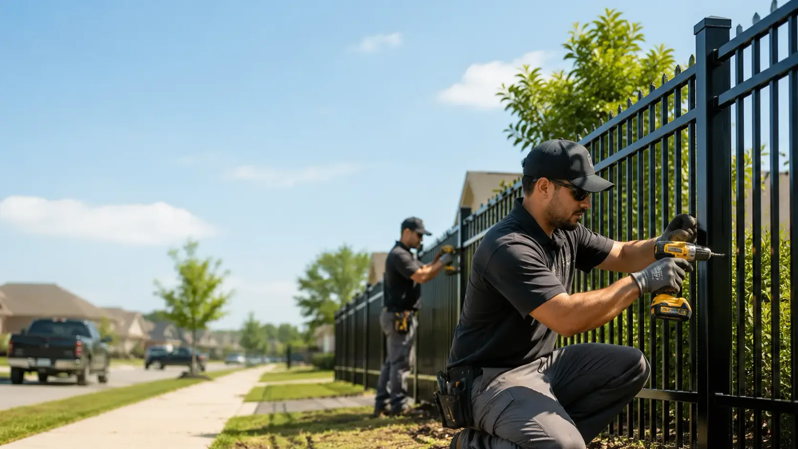 Metal Fence Installation in Nickerson, KS